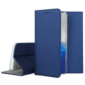 Кожен калъф тефтер и стойка Magnetic FLEXI Book Style за Samsung Galaxy S20 G980 син 